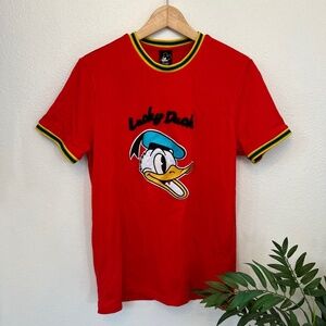 Disney x Forever 21 Men's Donald Duck Knit T Shirt NWOT